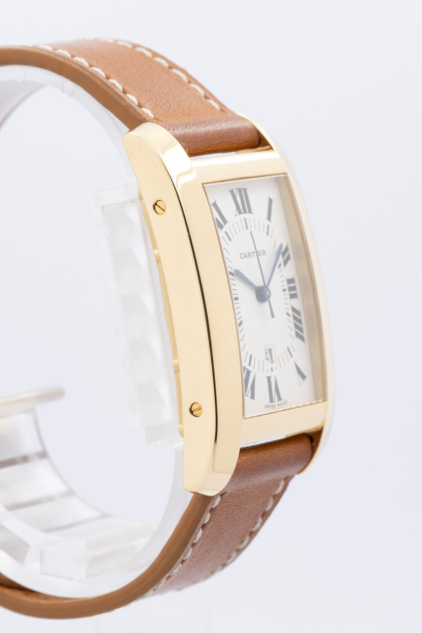 Cartier Tank Américaine 18K Gelbgold Automatik 8172984 - Detailansicht 1