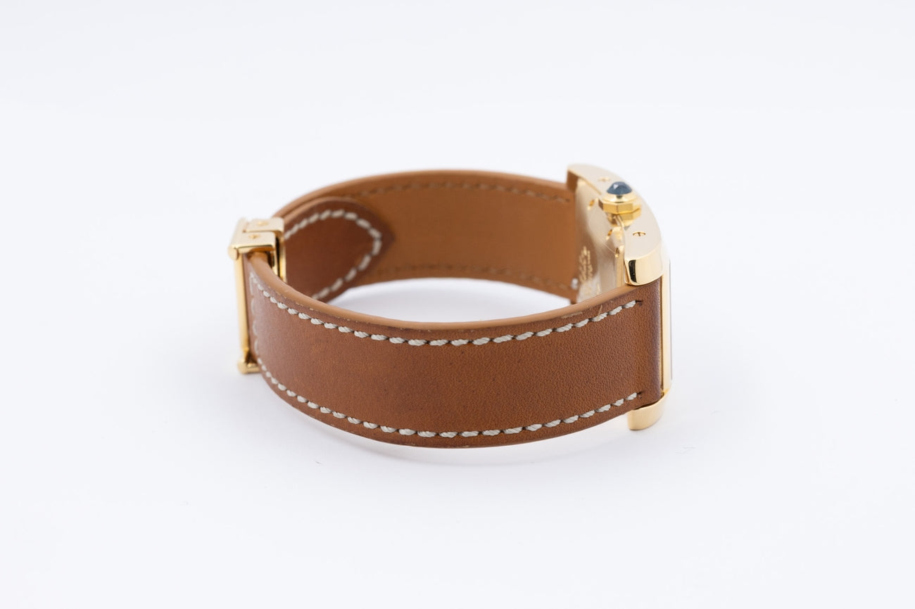 Cartier Tank Américaine 18K Gelbgold Automatik 8172984 - Detailansicht 6
