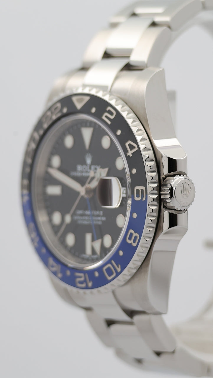 Rolex GMT-Master II Automatik Herrenuhr "Batman" 40mm 116710BLNR - Detailansicht 7