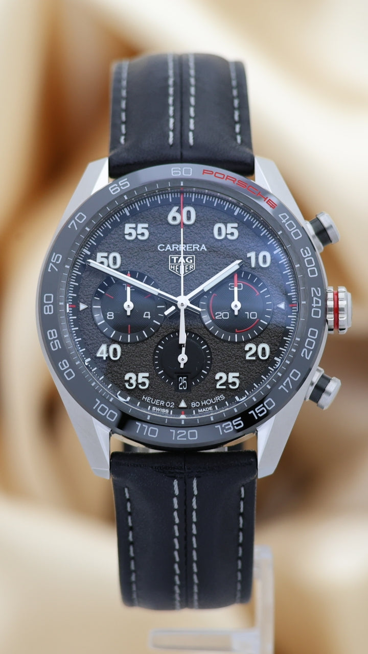 Tag Heuer Carrera Porsche Chronograph Special Edition 44mm Automatik  CBN2A1F - Thumbnail