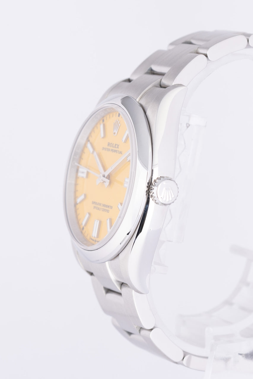 Rolex Oyster Perpetual 36 Gelb 126000 - Detailansicht 2