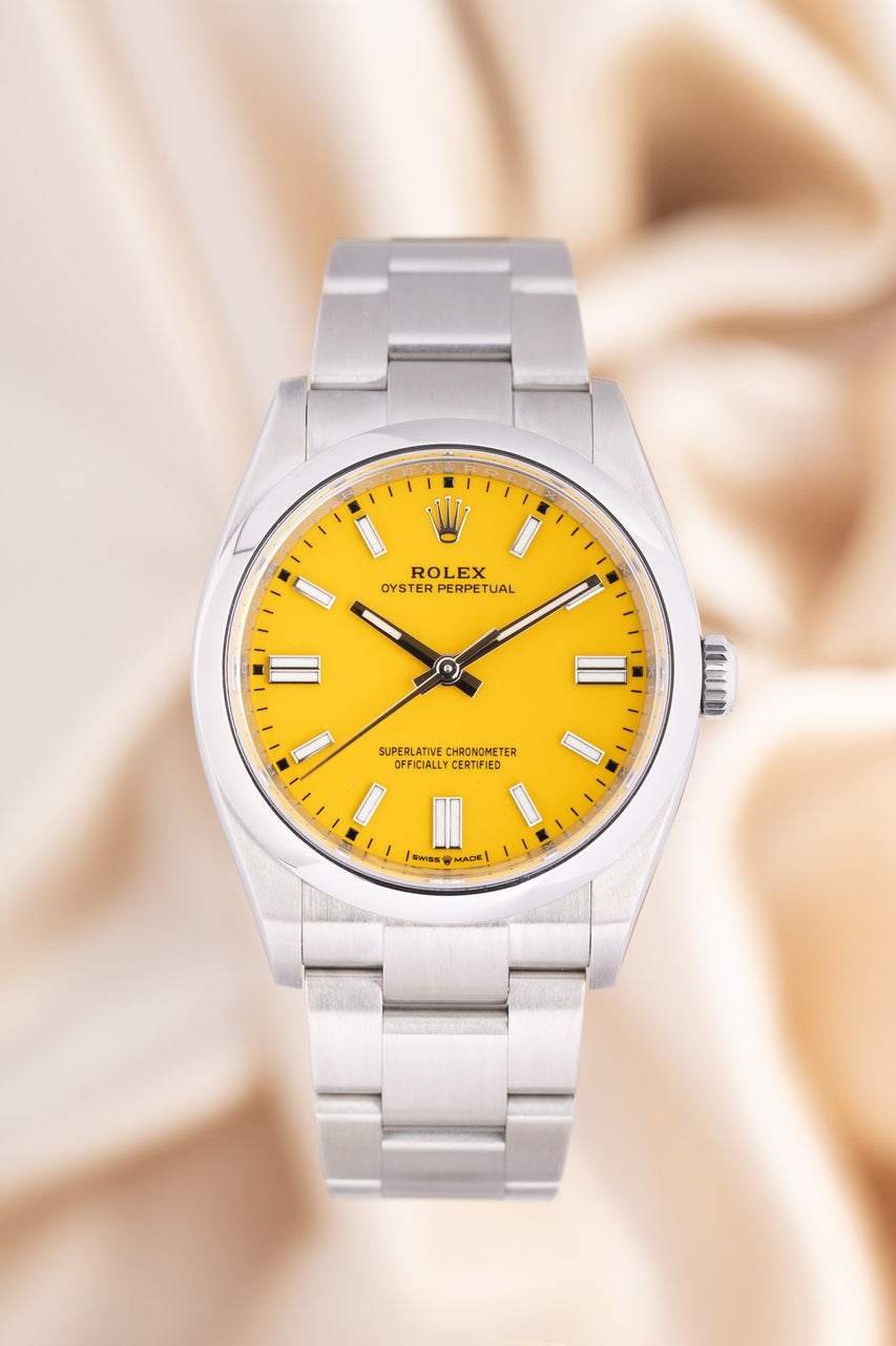 Rolex Oyster Perpetual 36 Gelb 126000 - Thumbnail