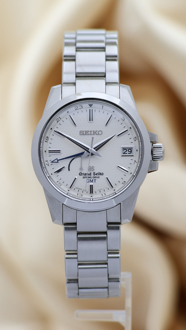 Grand Seiko Spring Drive GMT 39mm Herrenuhr SBGE009 - Thumbnail