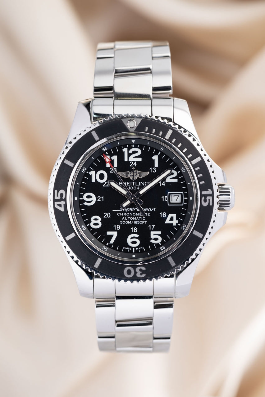 Breitling Superocean II 42mm Automatik Herrenuhr A17365 - Thumbnail