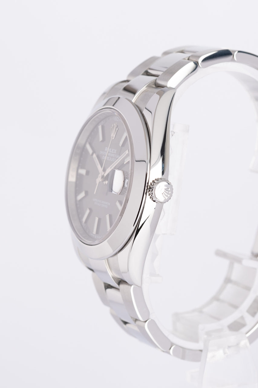 Rolex Datejust 41 Automatik Rhodium 2021 Grau 126300 - Detailansicht 2