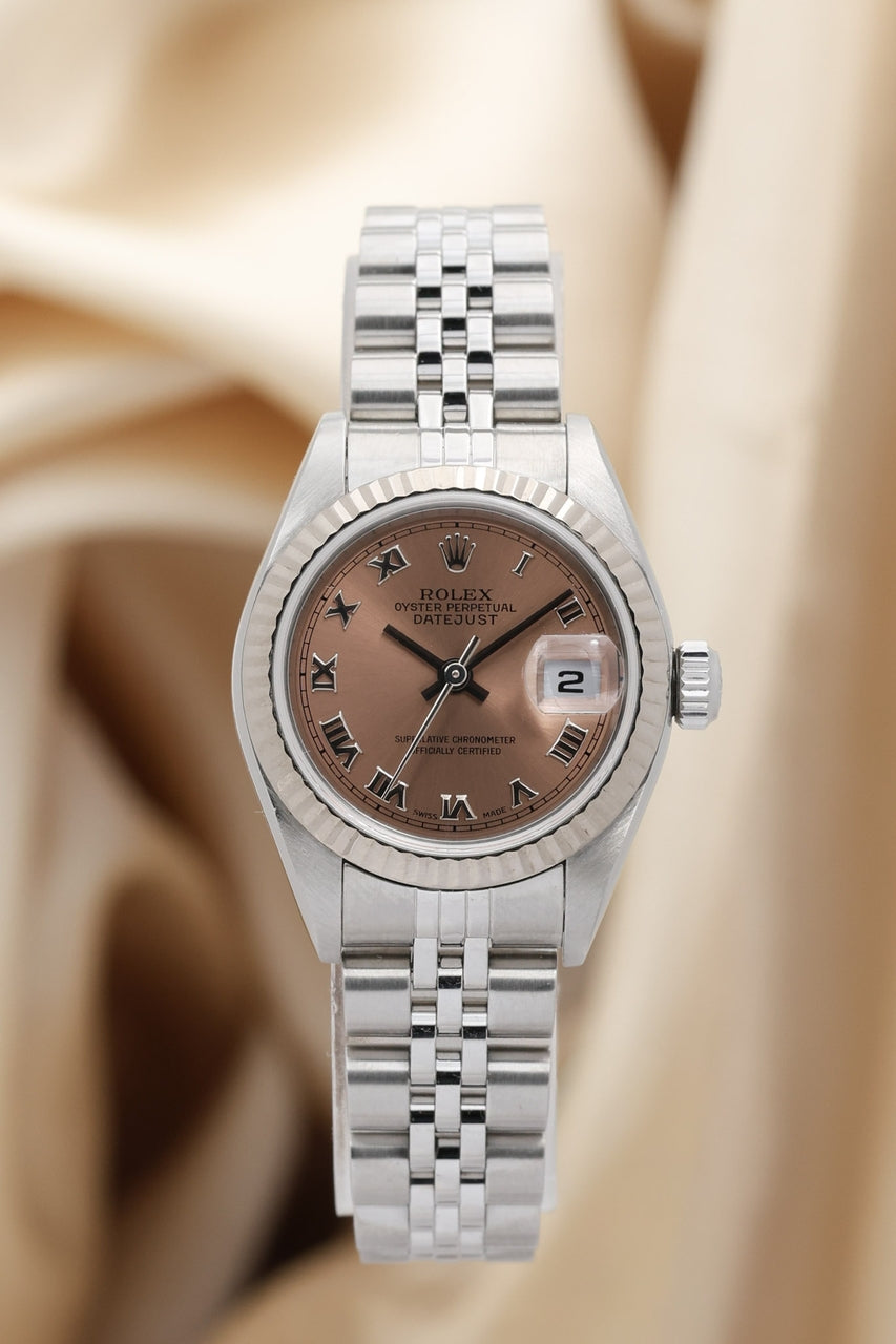 Rolex Lady Datejust 26mm "Salmon Dial" Jubilee  79174 - Thumbnail