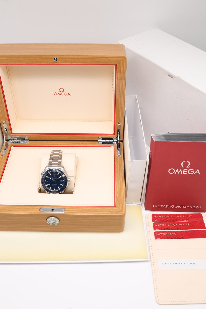 Omega Seamaster Planet Ocean 43mm Automatik 21530442103001 - Papiere und oder Lieferumfang