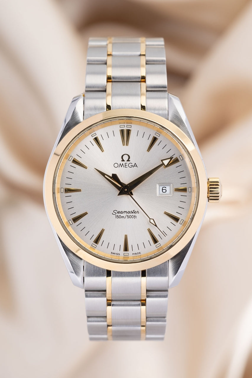 Omega Seamaster Aqua Terra Stahl/Gold 39mm Quarz 23173000 - Thumbnail