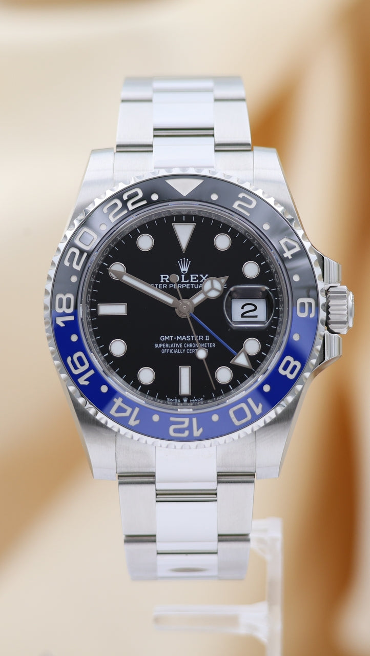 Rolex GMT-Master II "Batman" Automatik 40mm 2025 NEU 126710BLNR - Main product image