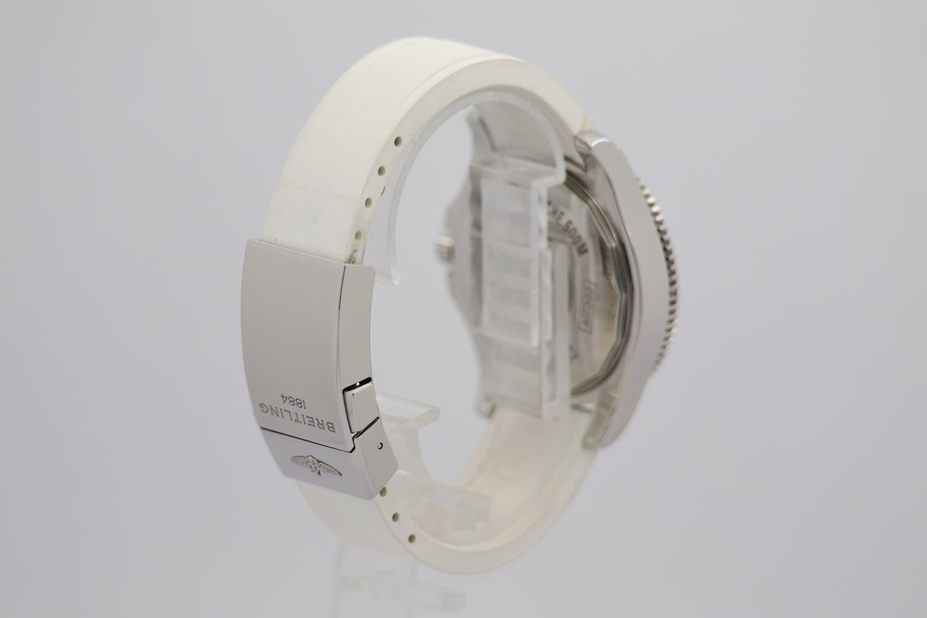 Breitling Superocean II 42 Automatik Herrenuhr Weiß A17365 - Detailansicht 1