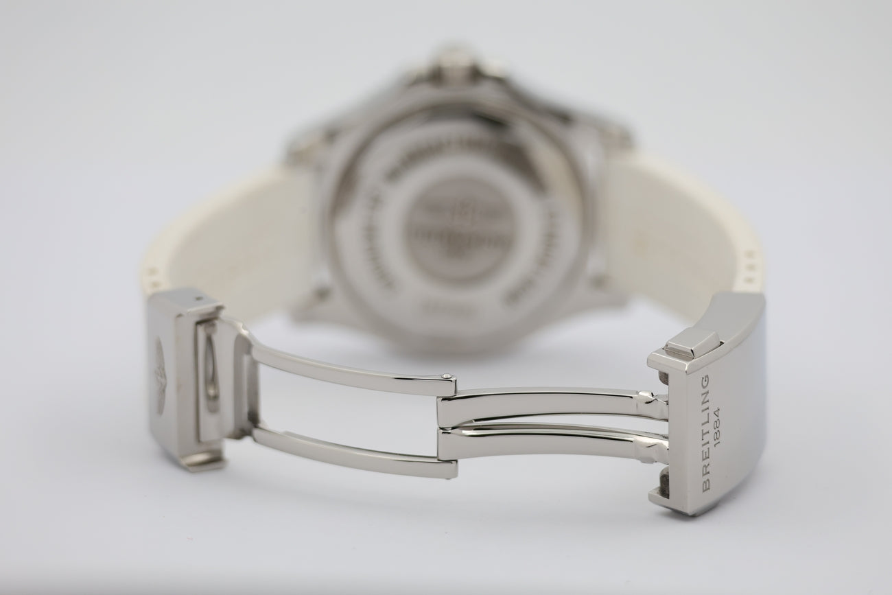 Breitling Superocean II 42 Automatik Herrenuhr Weiß A17365 - Detailansicht 6