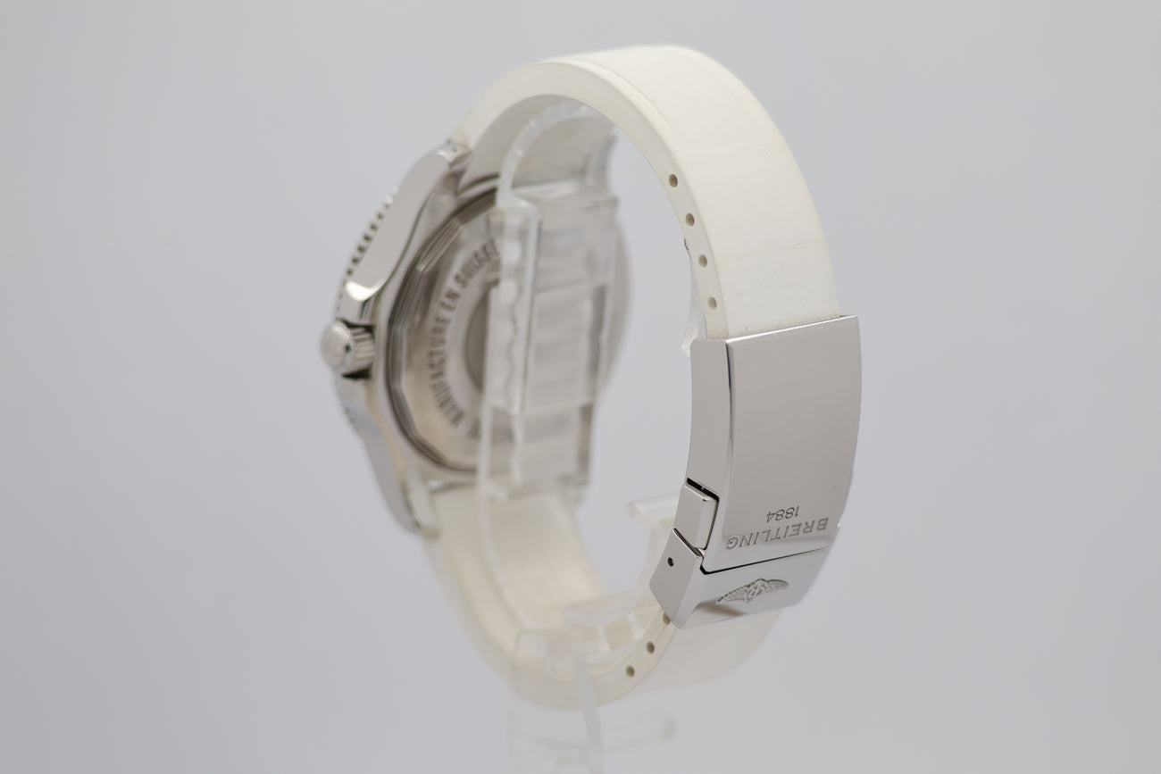 Breitling Superocean II 42 Automatik Herrenuhr Weiß A17365 - Detailansicht 2