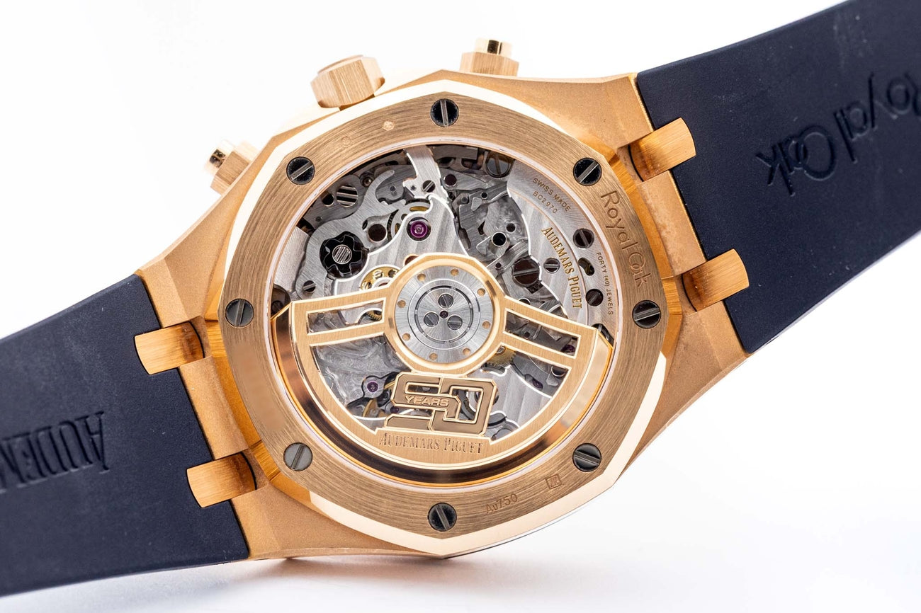 Audemars Piguet Royal Oak Roségold 41mm Chronograph “50th Anniversary” 26240OR - Detailansicht 10