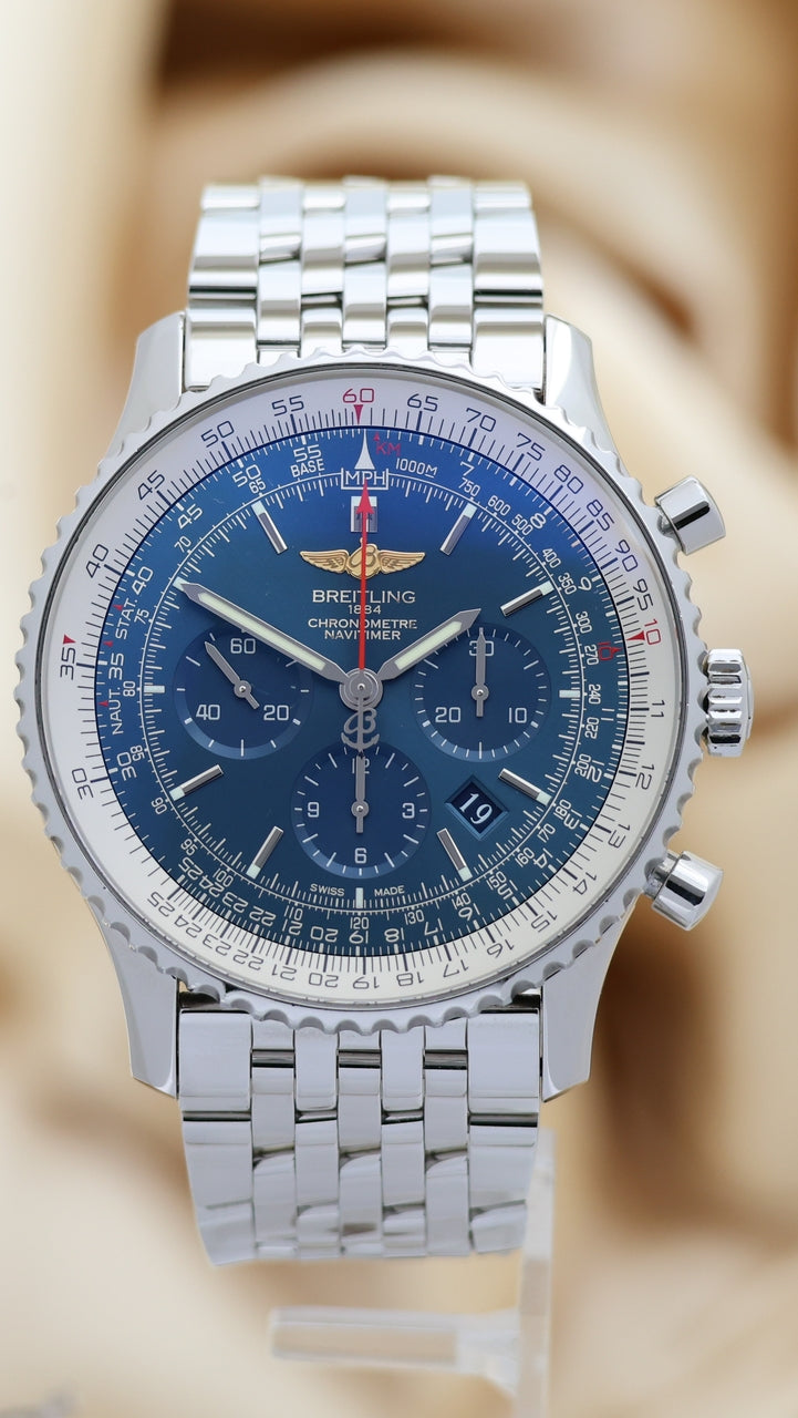 Breitling Navitimer 1 B01 Chronograph Automatik Herrenuhr 46mm AB0127 - Thumbnail