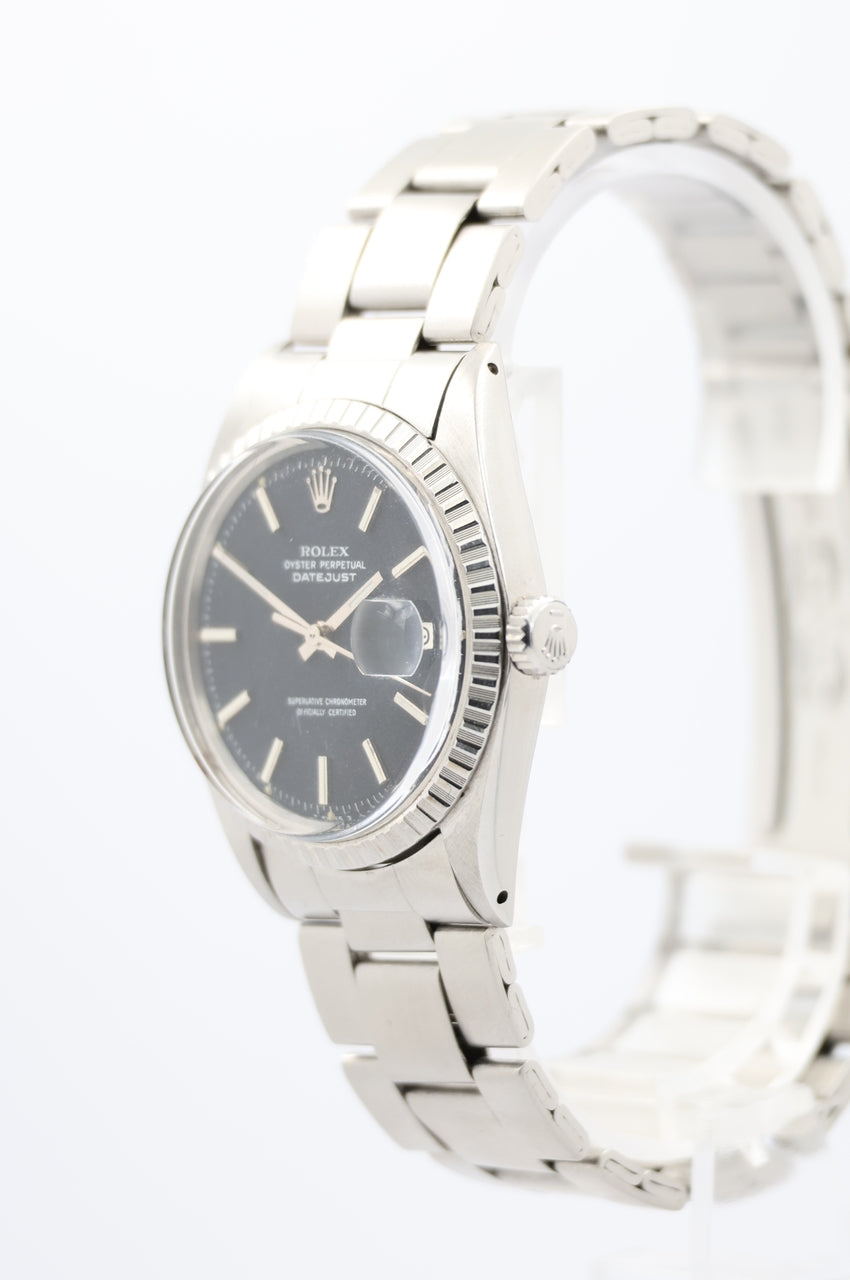 Rolex Datejust 36 Automatik Herrenuhr 1603 - Detailansicht 3