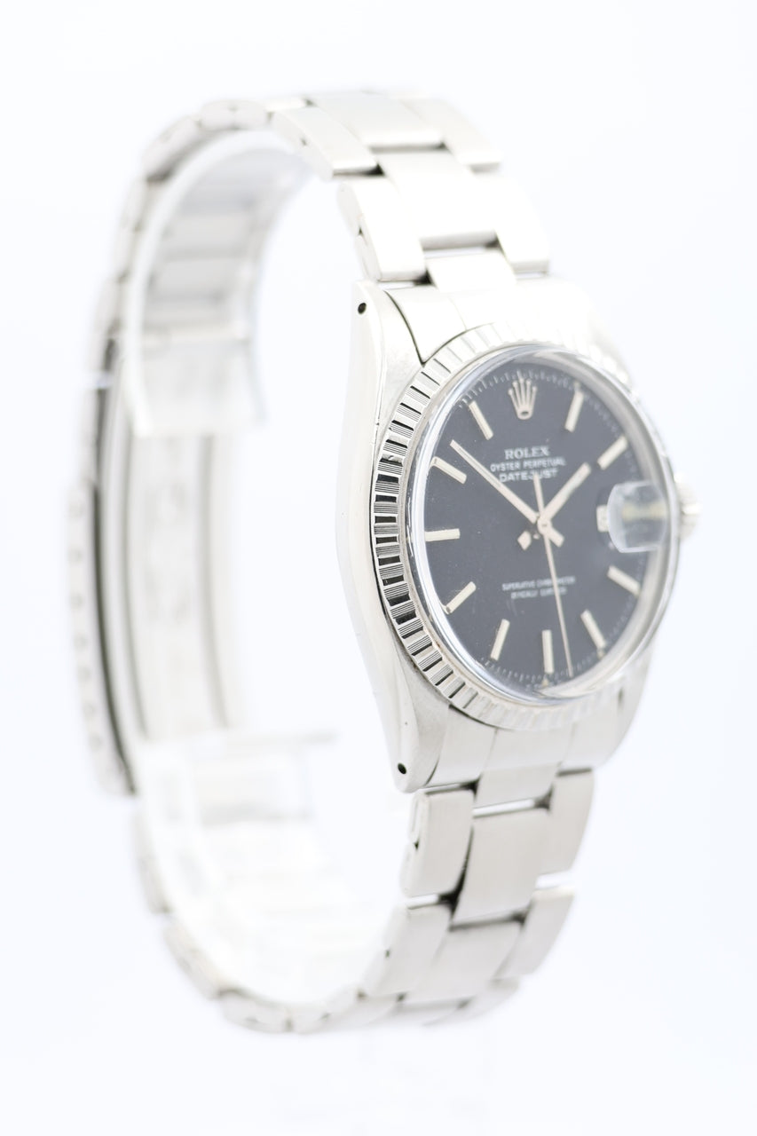 Rolex Datejust 36 Automatik Herrenuhr 1603 - Detailansicht 2