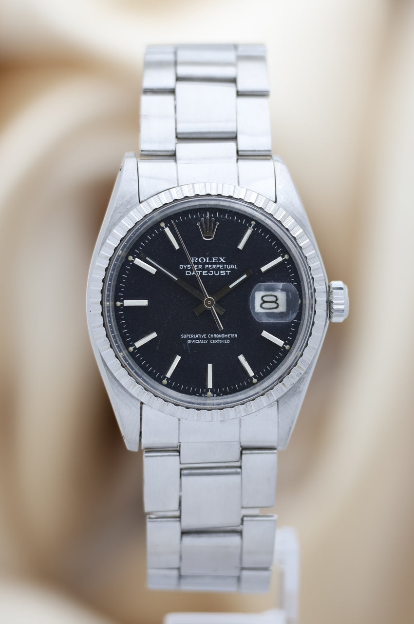 Rolex Datejust 36 Automatik Herrenuhr 1603 - Thumbnail