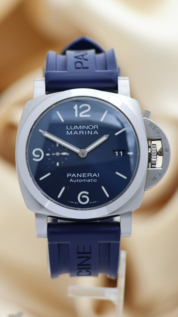 Panerai Luminor Marina 44mm Automatik Herrenuhr PAM01313 - Thumbnail