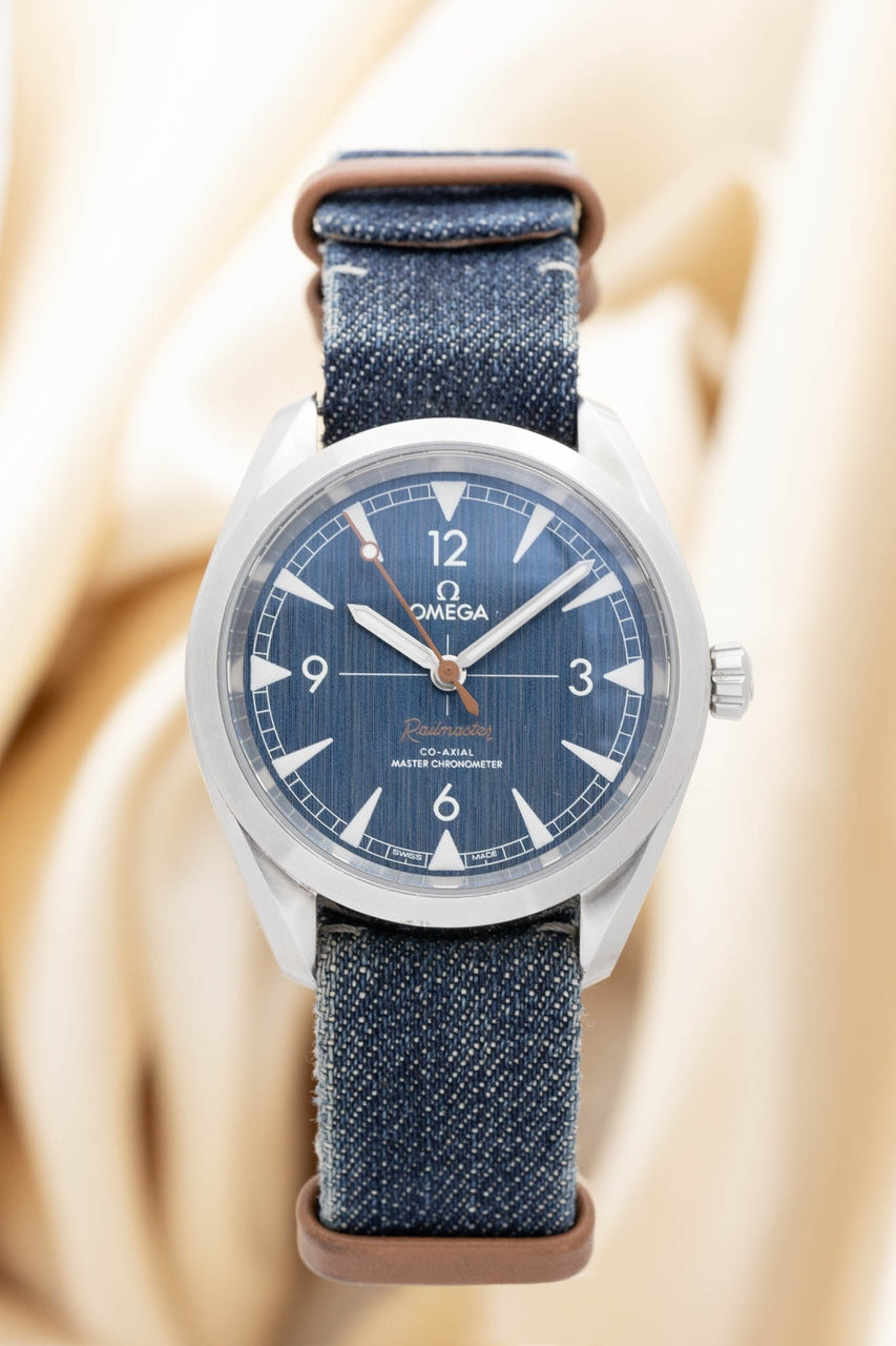 Omega Seamaster Railmaster Automatik 40mm 22012402003001 - Thumbnail