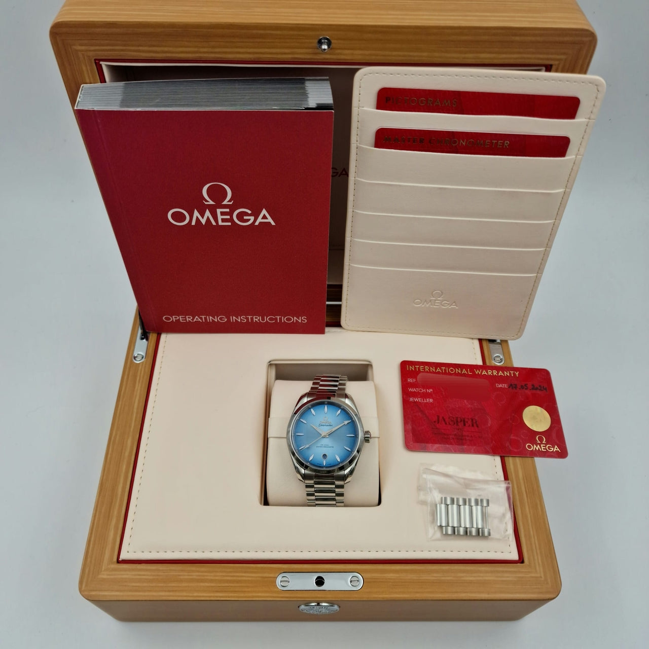 Omega Seamaster Aqua Terra 38mm Automatik  22010382003004 - Papiere und oder Lieferumfang