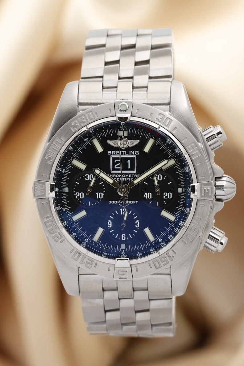 Breitling Chronomat Blackbird 44 Automatik Herrenuhr A44359 - Thumbnail