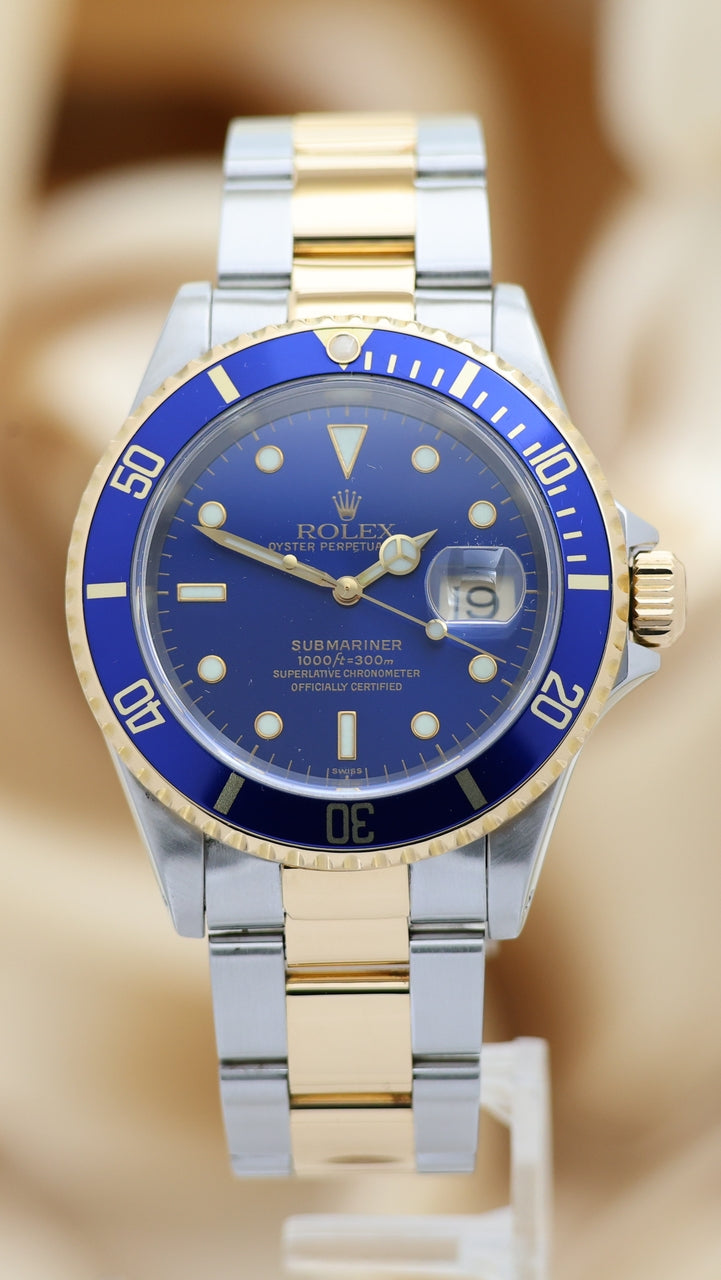 Rolex Submariner Date Automatik 40mm 16613 - Thumbnail