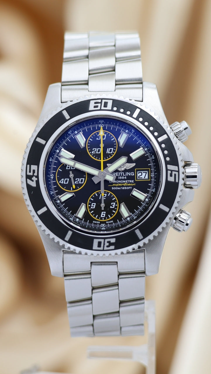 Breitling Superocean Chronograph Steelfish 44mm Automatik  A13341 - Thumbnail
