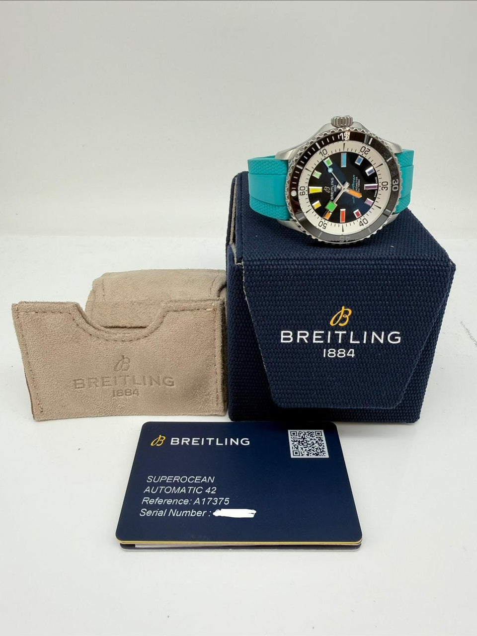 Breitling Superocean Heritage II "Rainbow" Automatik 42mm A17375 - Papers and documentation