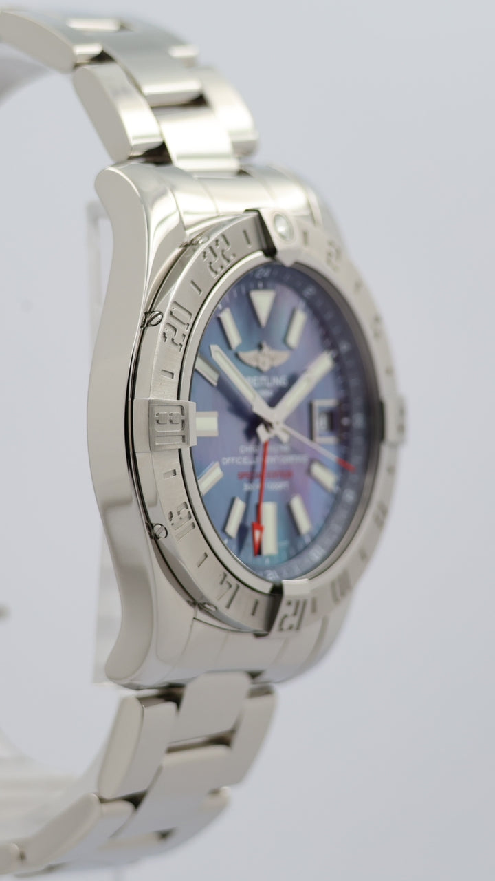 Breitling Avenger II GMT Perlmutt-Blatt 43mm Automatik A32390 - Detailansicht 8