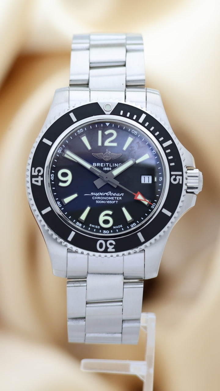 Breitling Superocean 42mm Automatik Herrenuhr A17366 - Thumbnail