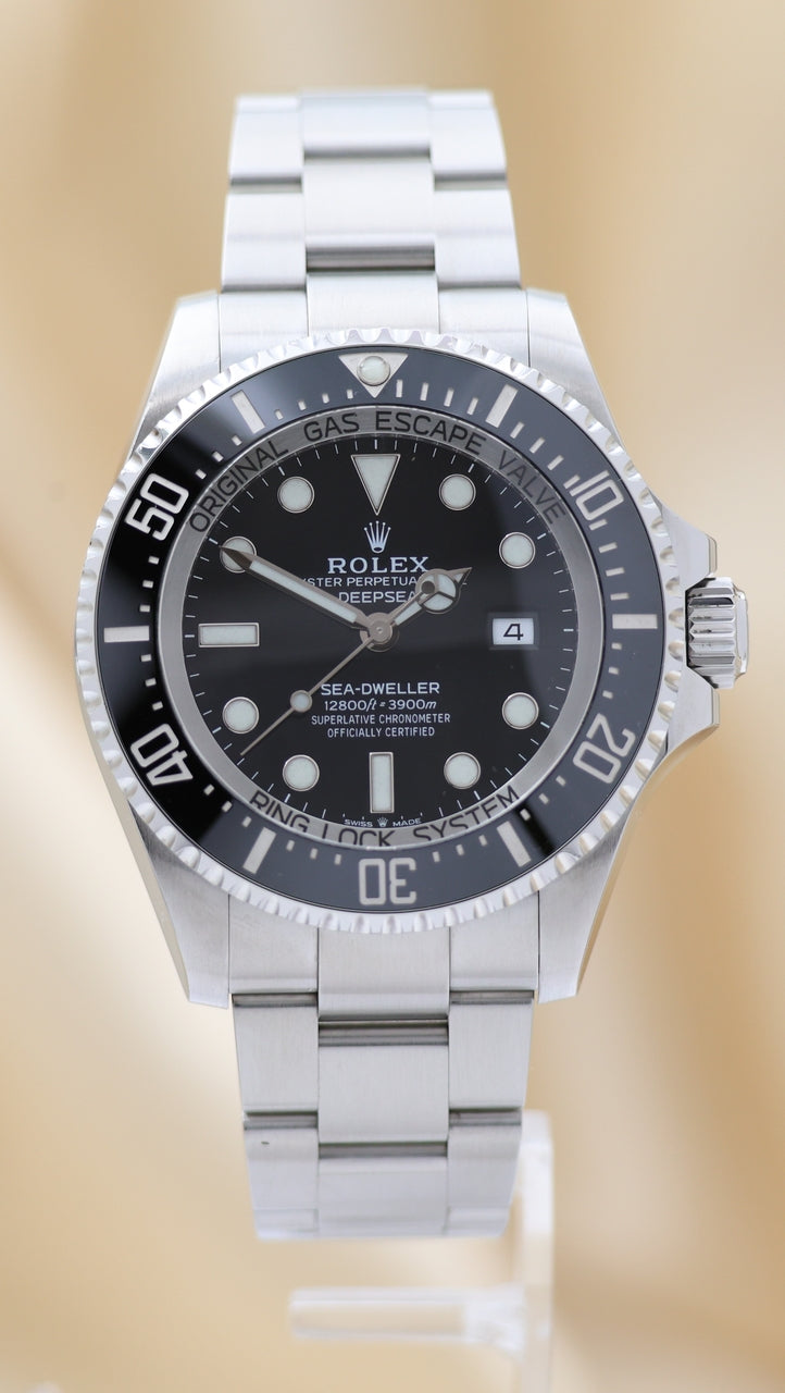 Rolex Sea-Dweller Deepsea Automatik Herrenuhr Stahl 44mm 126660 - Thumbnail