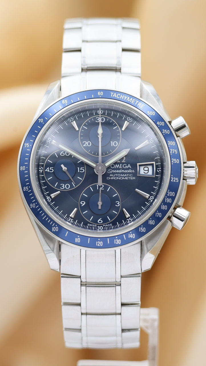 Omega Speedmaster Date 39mm Automatik Herrenuhr 32128000 Box + og. Papiere