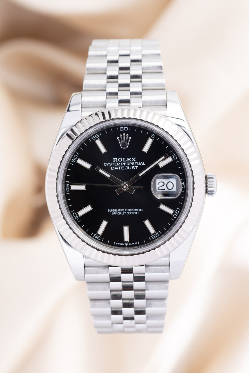 Rolex Datejust 41mm Schwarz Automatik  126334 - Thumbnail
