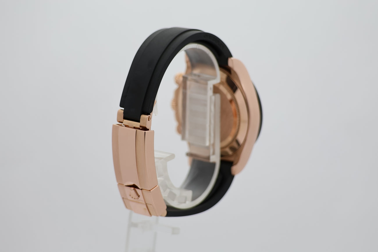 Rolex Daytona Roségold Sundust Baguette Dial 40mm 116515 - Detailansicht 1