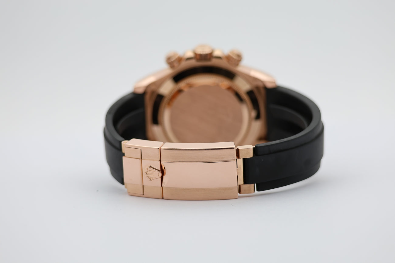 Rolex Daytona Roségold Sundust Baguette Dial 40mm 116515 - Detailansicht 5