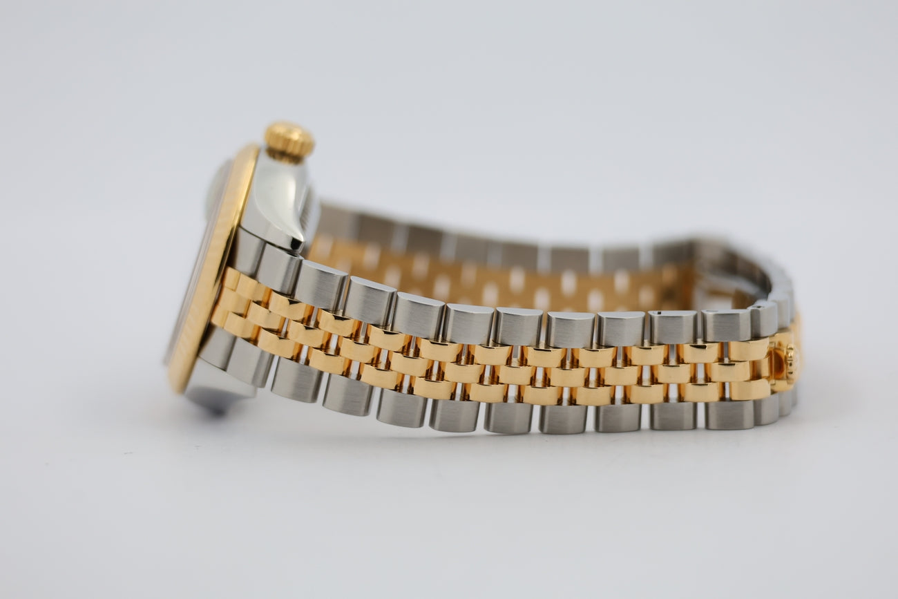 Rolex Lady Datejust Stahl/Gold "Perlmutt Diamond Dial" Jubilee 279173 - Detailansicht 3
