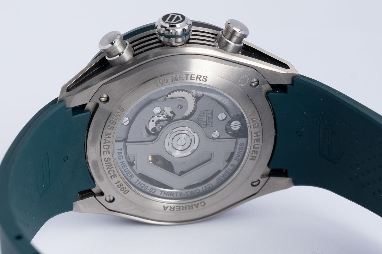 Tag Heuer Carrera Chronograph Extreme Sport Twin-Time Titan 44mm CBU2084.FT6297 - Detailansicht 9
