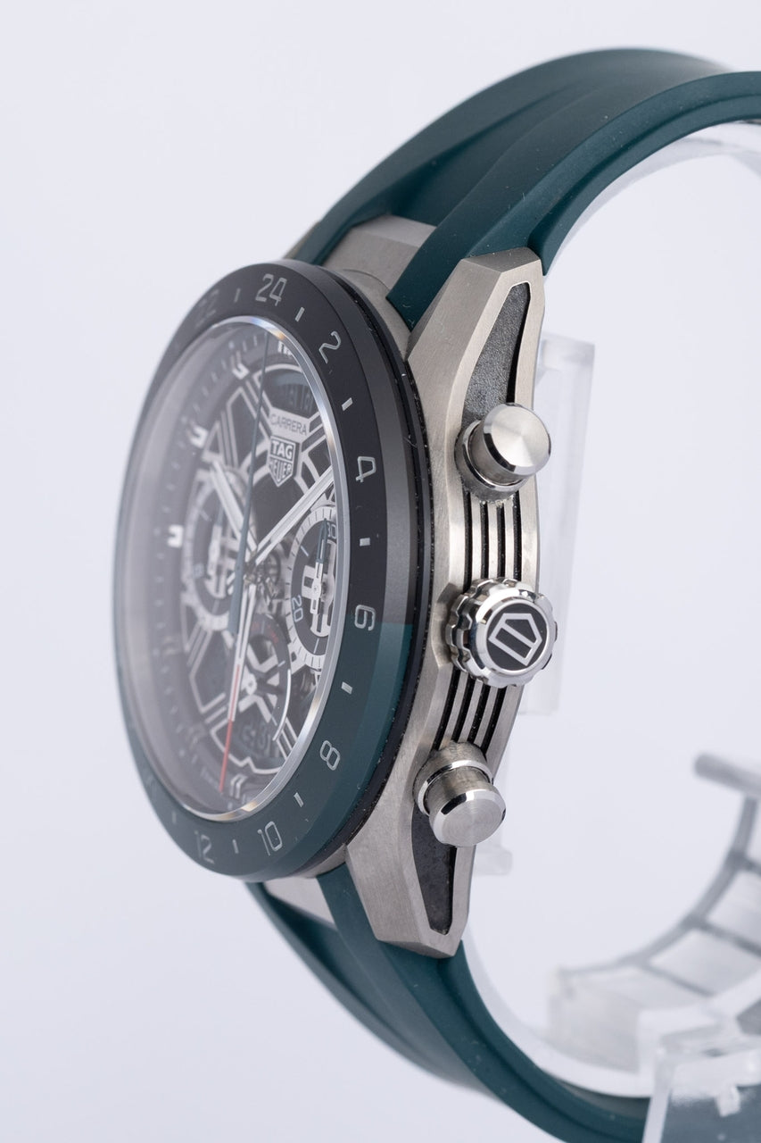 Tag Heuer Carrera Chronograph Extreme Sport Twin-Time Titan 44mm CBU2084.FT6297 - Detailansicht 2