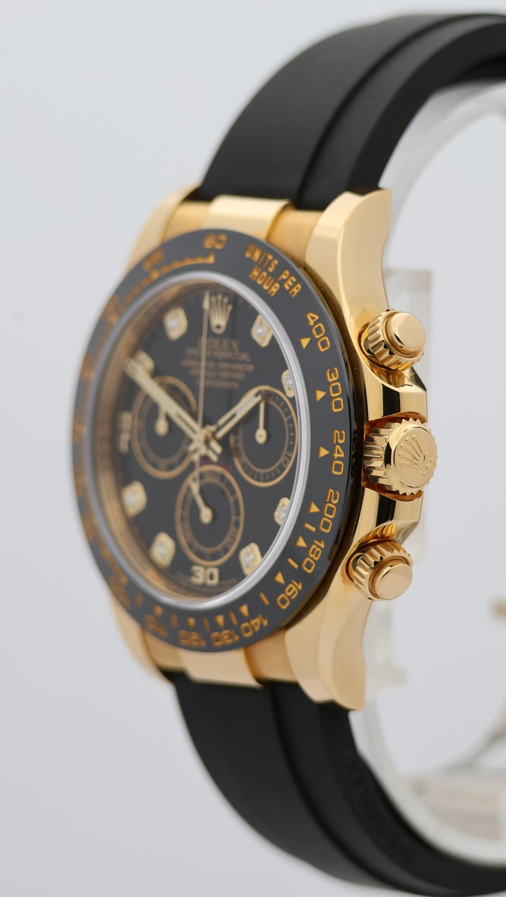 Rolex Daytona Gelbgold Diamond Dial 40mm  116518LN - Detailansicht 7
