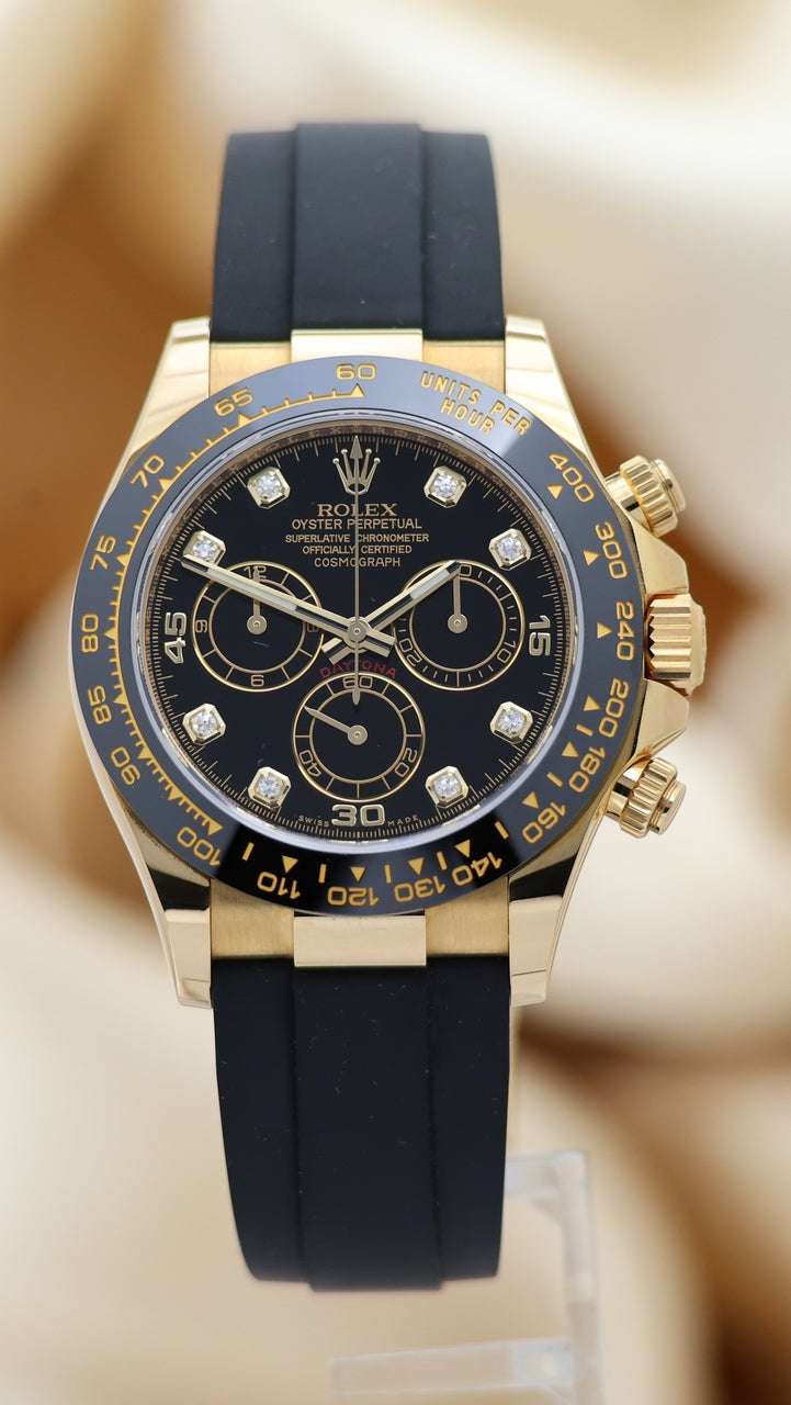 Rolex Daytona Gelbgold Diamond Dial 40mm  116518LN - Thumbnail