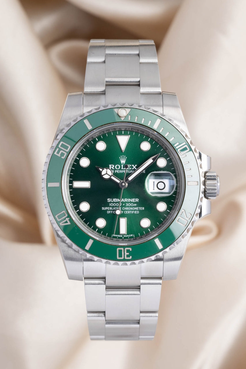 Rolex Submariner Date "Hulk" Automatik Herrenuhr 116610LV - Thumbnail