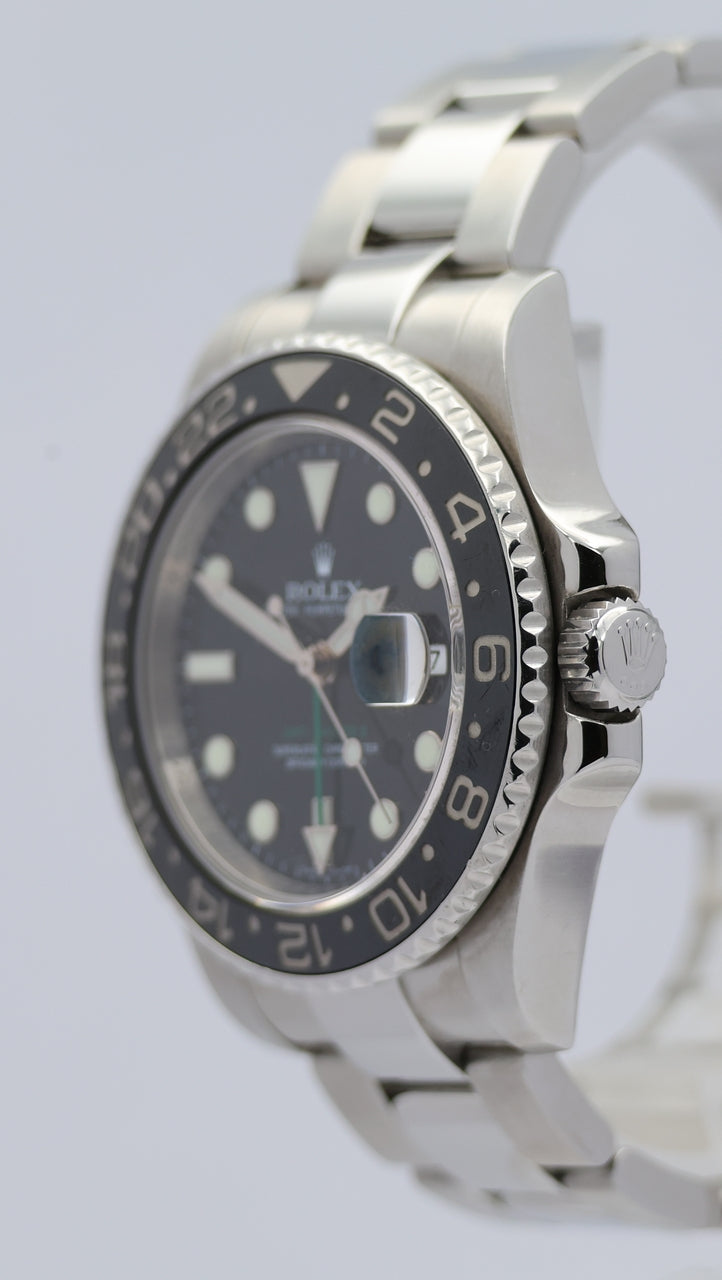 Rolex GMT-Master II 40mm Automatik mit ROLEX CPO 116710LN Box + og. Papiere