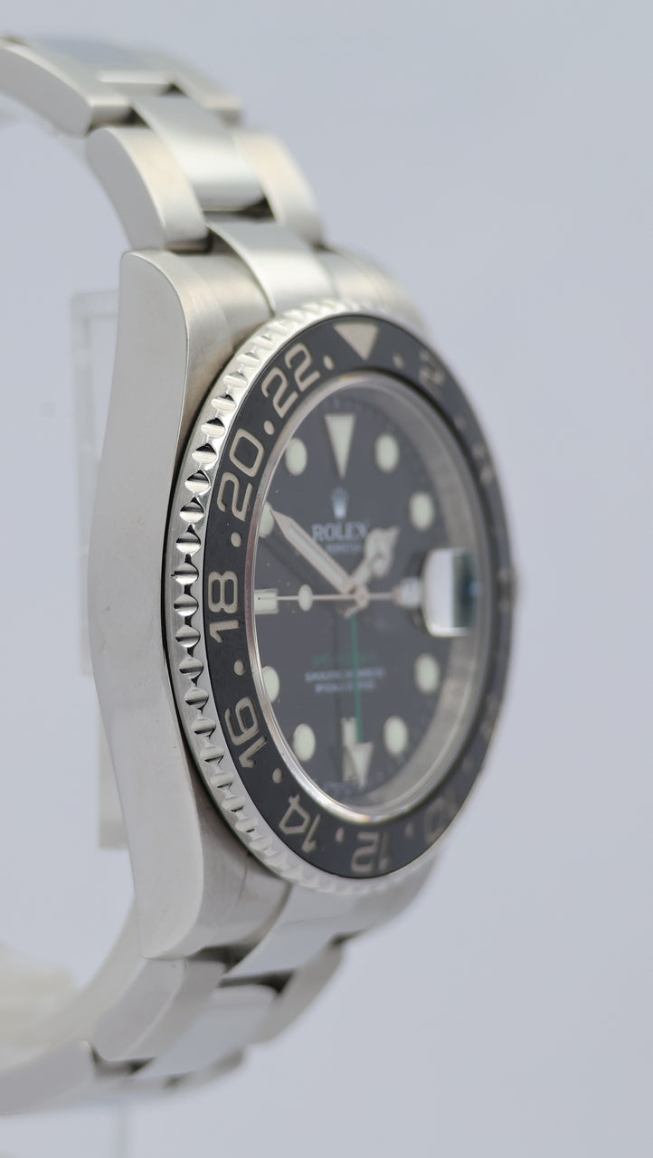 Rolex GMT-Master II 40mm Automatik mit ROLEX CPO 116710LN Box + og. Papiere