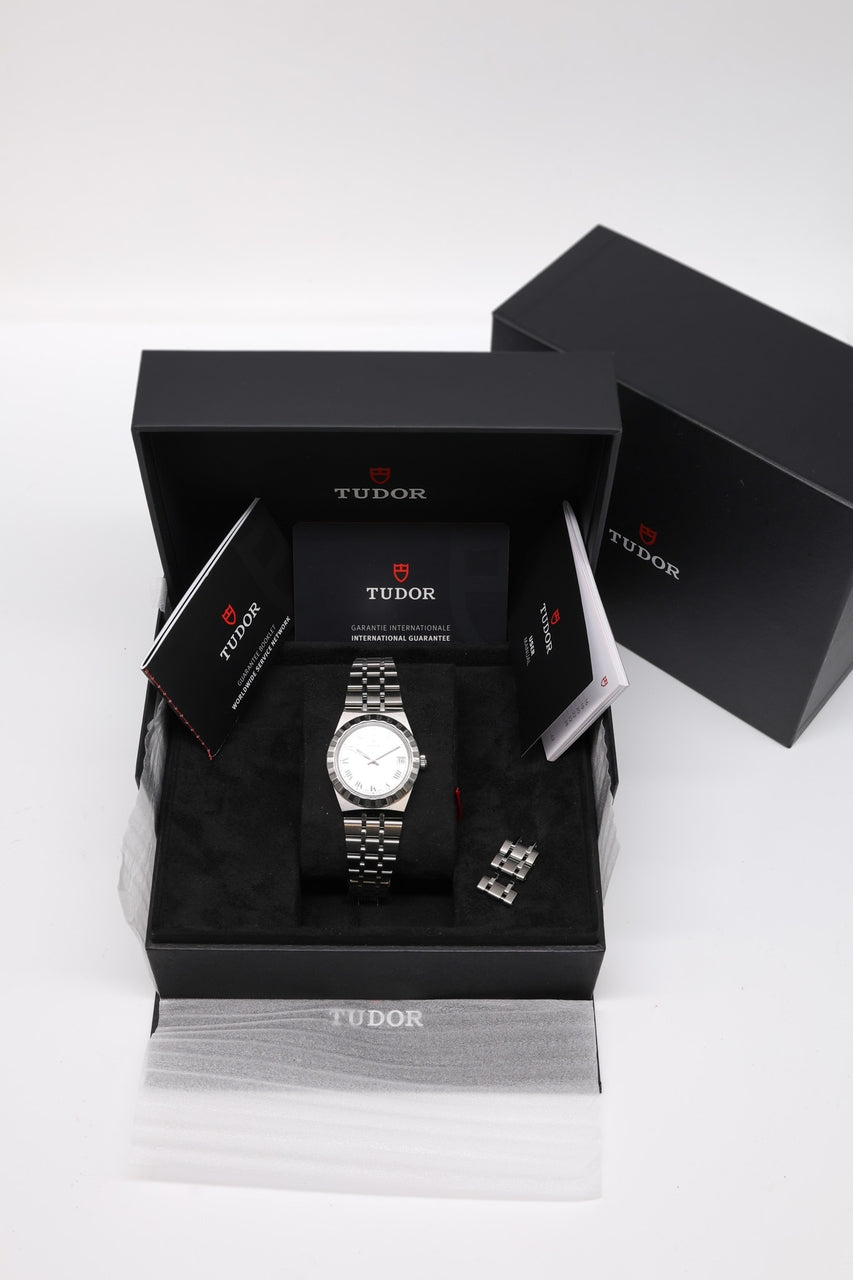 Tudor Royal 34mm Automatik Silber  28400 - Detailansicht 9