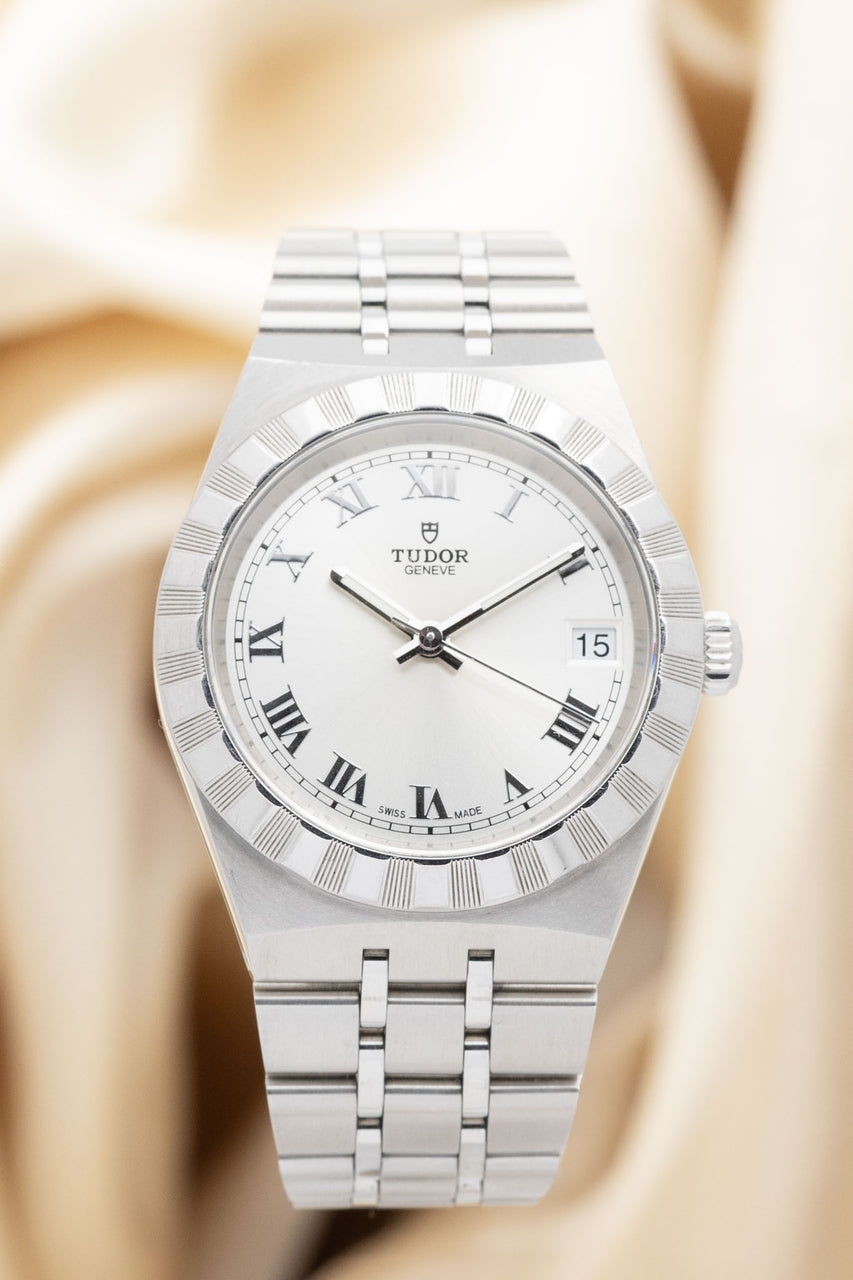 Tudor Royal 34mm Automatik Silber  28400 - Thumbnail