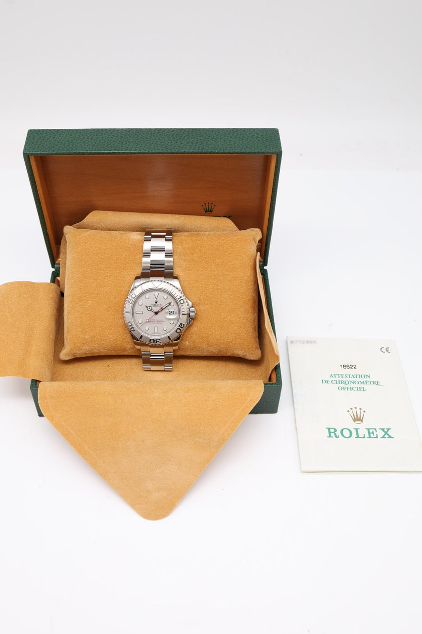 Rolex Yacht-Master 40 Automatik Herrenuhr 16622 - Papiere und oder Lieferumfang