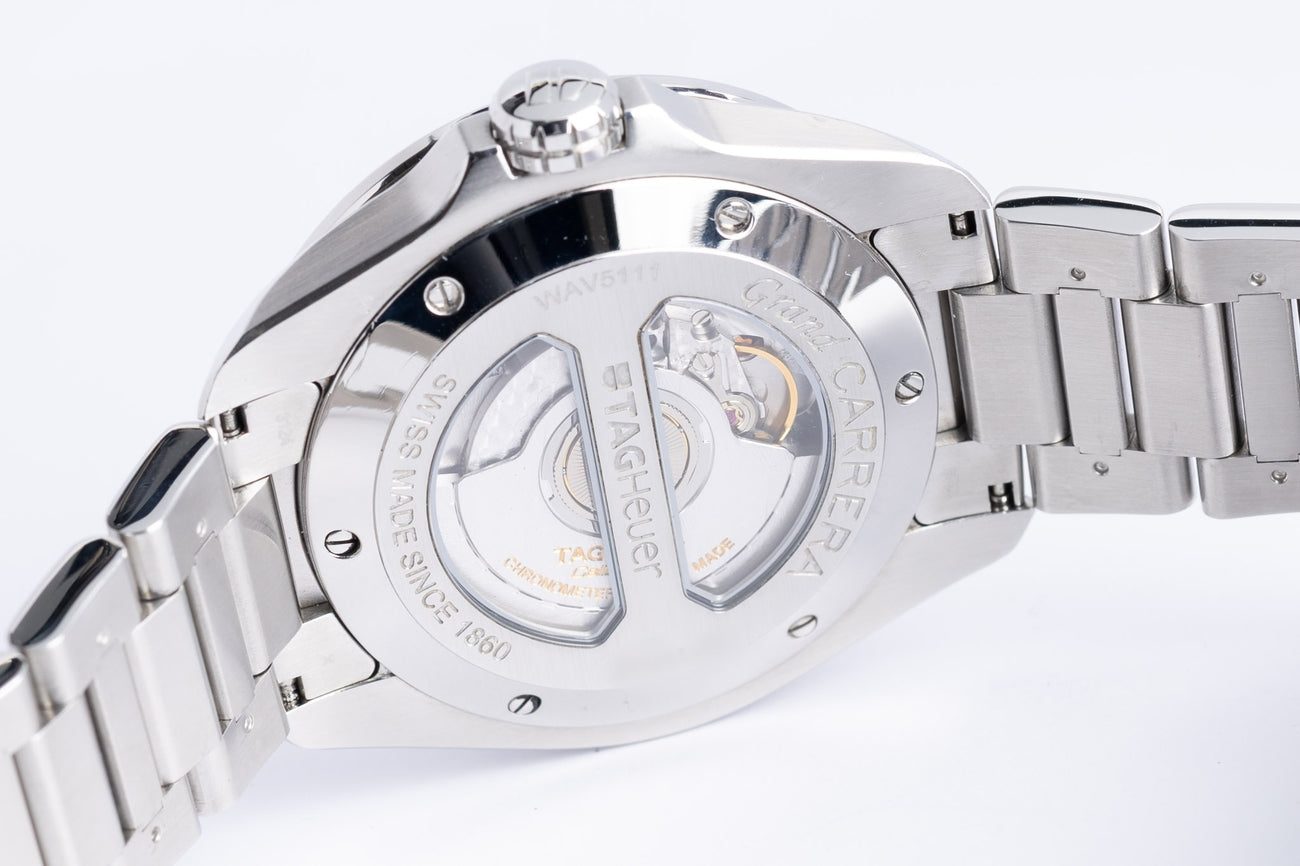 Tag Heuer Grand Carrera Calibre 8 GMT Automatik WAV5111 - Detailansicht 9