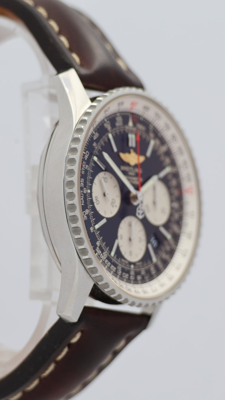 Breitling Navitimer 01 Automatik Herrenuhr 43mm AB0120 Box
