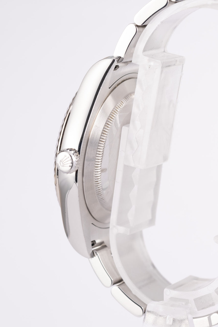 Rolex Datejust II 41mm Automatik Herrenuhr ,,Silver Dial" 116334 - Detailansicht 3