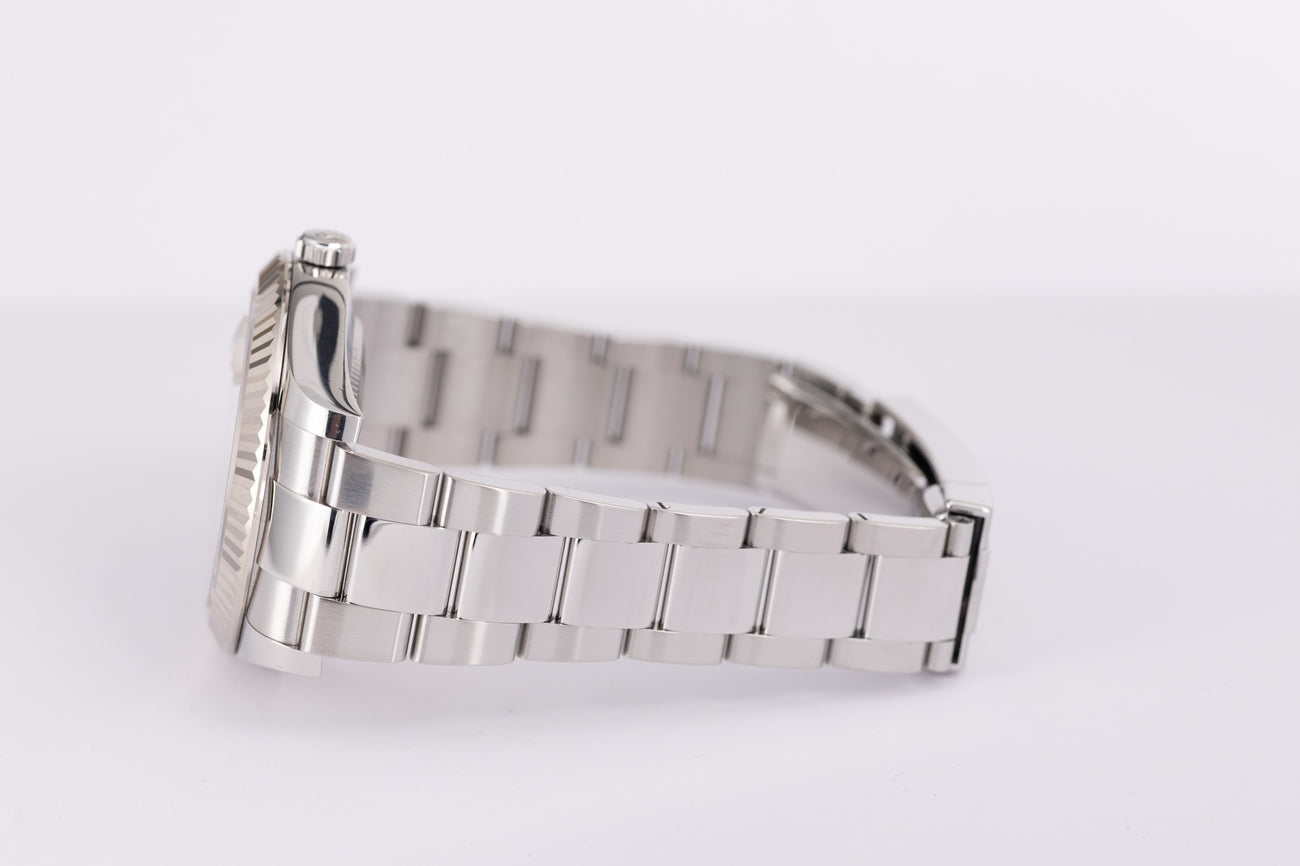 Rolex Datejust II 41mm Automatik Herrenuhr ,,Silver Dial" 116334 - Detailansicht 5